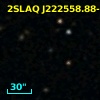 2SLAQ J222558.88-010401.3