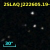 2SLAQ J222605.19-001230.9