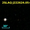 2SLAQ J222624.05+003352.4