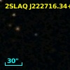 2SLAQ J222716.34+004034.7