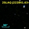 2SLAQ J222841.63+002217.8