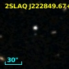 2SLAQ J222849.67+004655.7