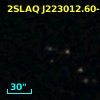 2SLAQ J223012.60-003001.0