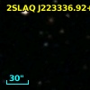 2SLAQ J223336.92+000440.8