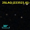 2SLAQ J223521.61-011144.9
