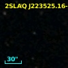 2SLAQ J223525.16-002529.7
