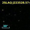 2SLAQ J223528.57+004016.4