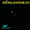 2SLAQ J223538.53+002109.8