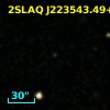 2SLAQ J223543.49+002349.6