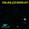 2SLAQ J223659.67-000952.9