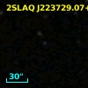 2SLAQ J223729.07+000524.6