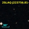 2SLAQ J223756.81-011337.4