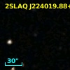 2SLAQ J224019.88+001632.6