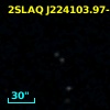2SLAQ J224103.97-005015.4