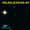 2SLAQ J224246.44-005753.6