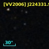 [VV2006] J224331.9-001232