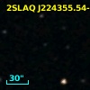 2SLAQ J224355.54-002714.6