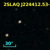 2SLAQ J224412.53-002845.7