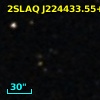 2SLAQ J224433.55+000735.4