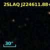 2SLAQ J224611.88+003232.8