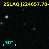 2SLAQ J224657.70-003242.4