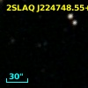 2SLAQ J224748.55+003909.9
