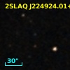 2SLAQ J224924.01+004750.4
