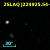 2SLAQ J224925.54-005301.1