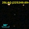 2SLAQ J225249.69+004056.7