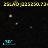 2SLAQ J225250.73+000418.3