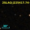2SLAQ J225417.74-003200.7