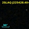 2SLAQ J225428.40+002837.0