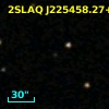 2SLAQ J225458.27+001359.7
