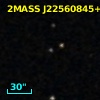 2MASS J22560845+0105583