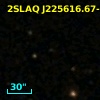2SLAQ J225616.67-003357.8