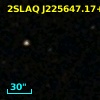 2SLAQ J225647.17+000606.4