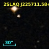 2SLAQ J225711.58+002819.3