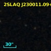 2SLAQ J230011.09+001015.8
