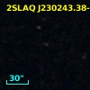 2SLAQ J230243.38-004907.3