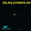 2SLAQ J230403.20+000147.1