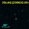 2SLAQ J230632.05+004611.7