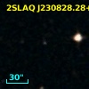 2SLAQ J230828.28+001046.1