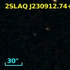 2SLAQ J230912.74+003955.5