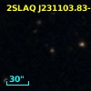 2SLAQ J231103.83-001109.7