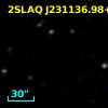 2SLAQ J231136.98+002239.5