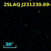 2SLAQ J231230.69-000125.3