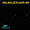 2SLAQ J231445.49-010735.6