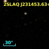 2SLAQ J231453.63+004151.5