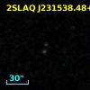2SLAQ J231538.48+004201.5