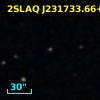 2SLAQ J231733.66+001128.3